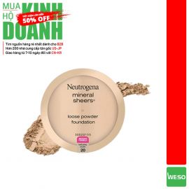 Kem nền trang điểm dạng bột nén nhẹ  Neutrogena Mineral Sheers
