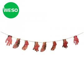 “Halloween Trick or Sales” | Chuỗi tay máu mô phỏng Halloween