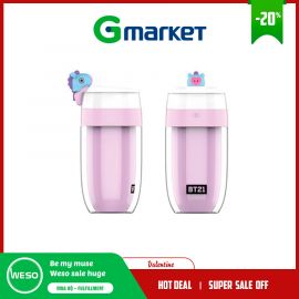 Máy lọc ẩm gắn đèn LED mini ROYCHE LINE FRIENDS