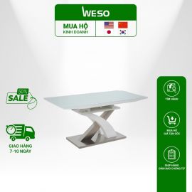 Bàn Ăn Bộ 6 Ghế Thanh Lịch Có Thể Gập Lại